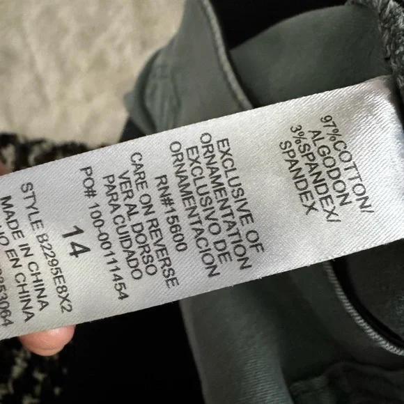 DEMOCRACY WOMENS "AB"SOLUTION SKYRISE CARGO PANTS - Picture 8 of 13